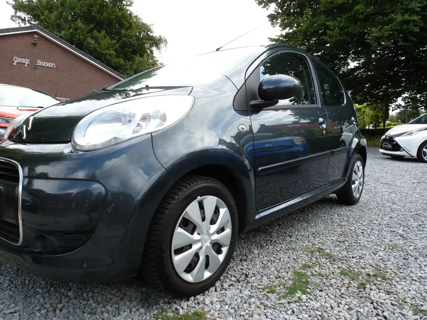 Citroen C1 1.0-12V Ambiance Airco Elec.Pakk 2e Eig N.A.P. !! Grijs - 2