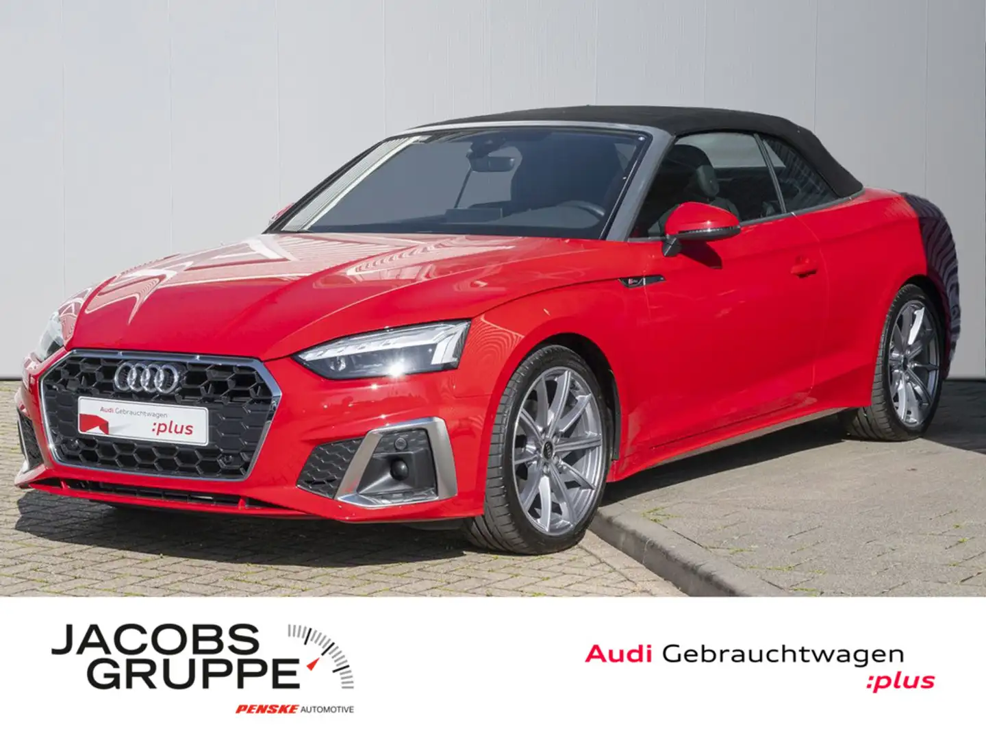 Audi A5 Cabrio S line 35 TDI S tronic Matrix/B&O/v Rouge - 1
