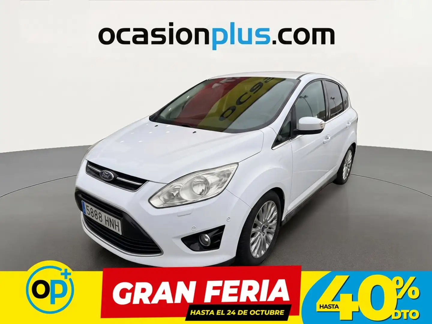 Ford C-Max 1.0 Ecoboost Auto-S&S Titanium 125 Blanco - 1