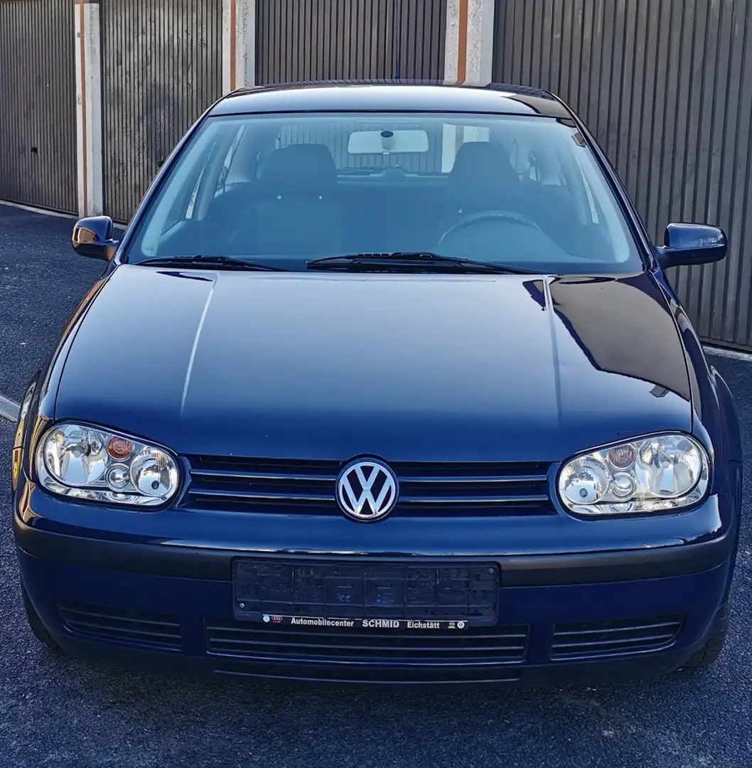 Volkswagen Golf 1.6 Edition Klima Servo ZV el. Fh 2.Hd VW Service Blau - 2