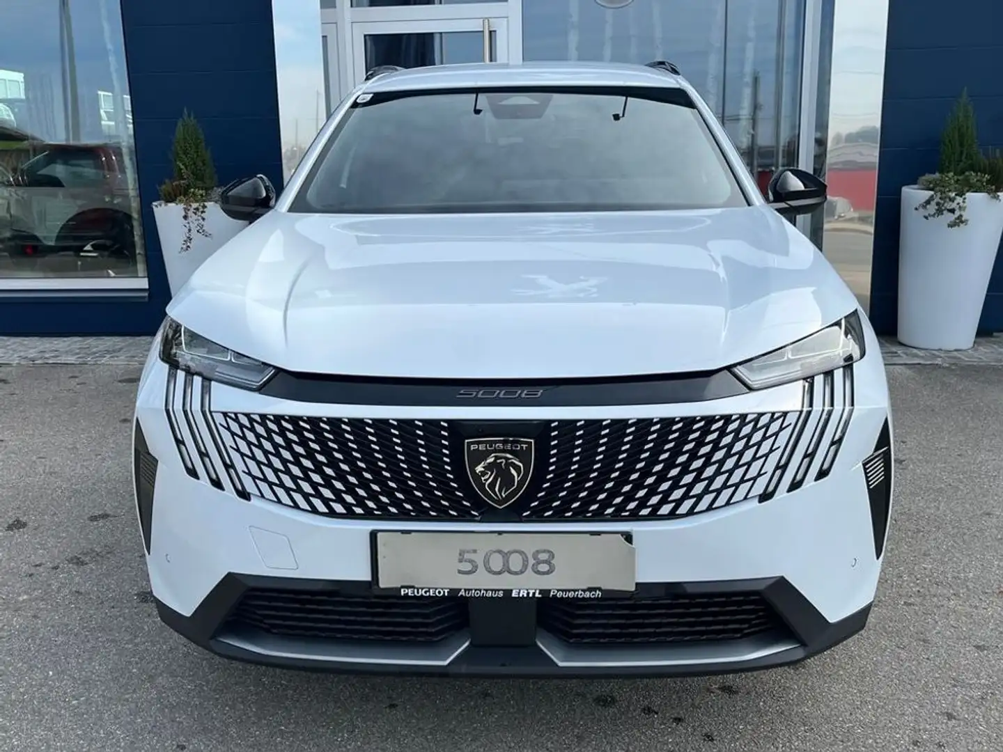 Peugeot 5008 Hybrid136 Allure Frontscheiben Lenkradheizun Weiß - 2
