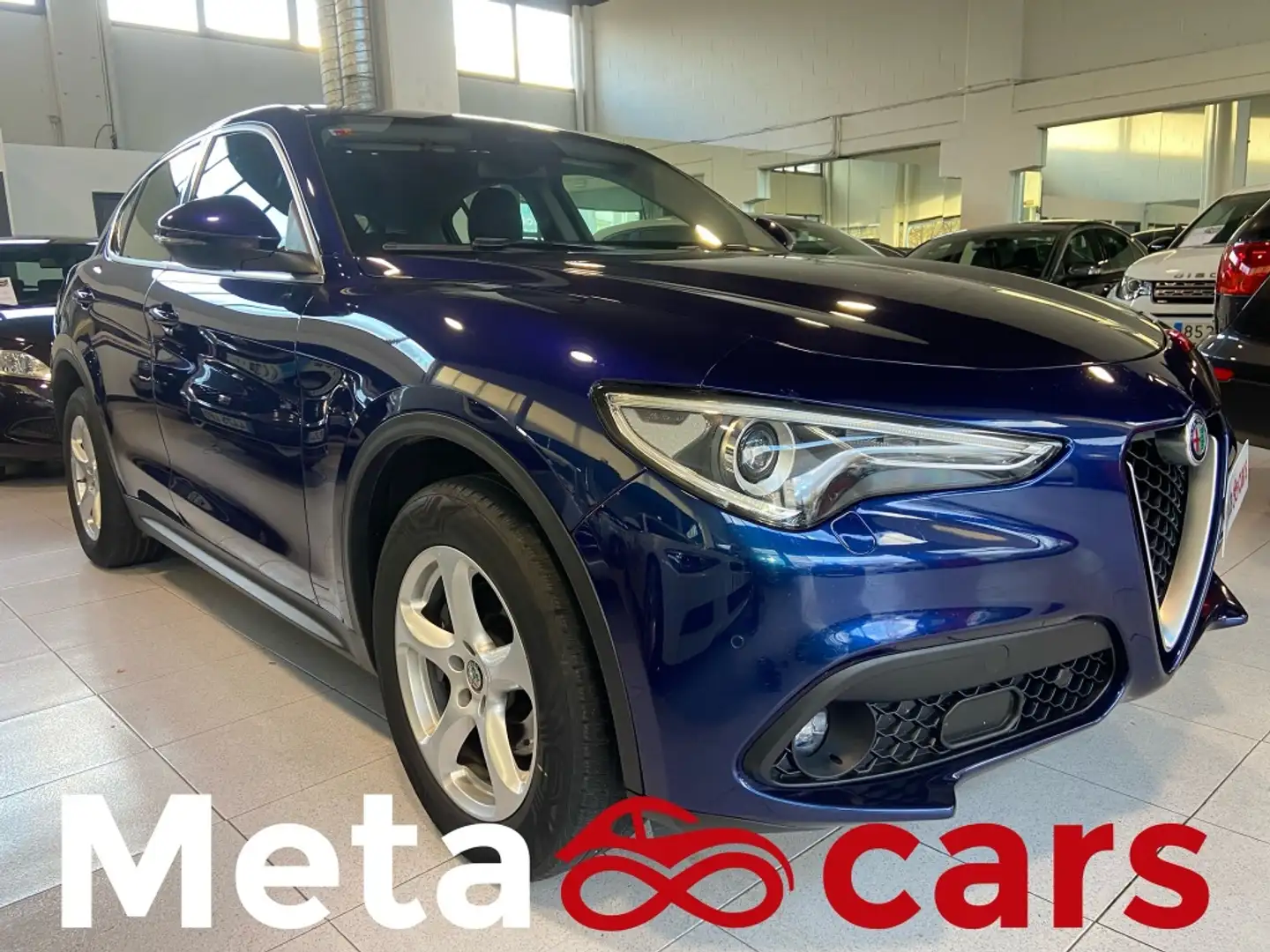Alfa Romeo Stelvio 2.2 Super Q4 210 Aut. Bleu - 1