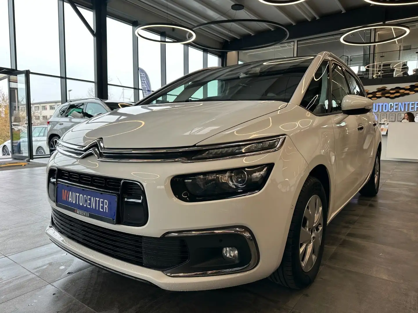 Citroen Grand C4 Picasso Aut. *NAVI*KAMERA*PDC*SHZ*LED* Blanc - 2
