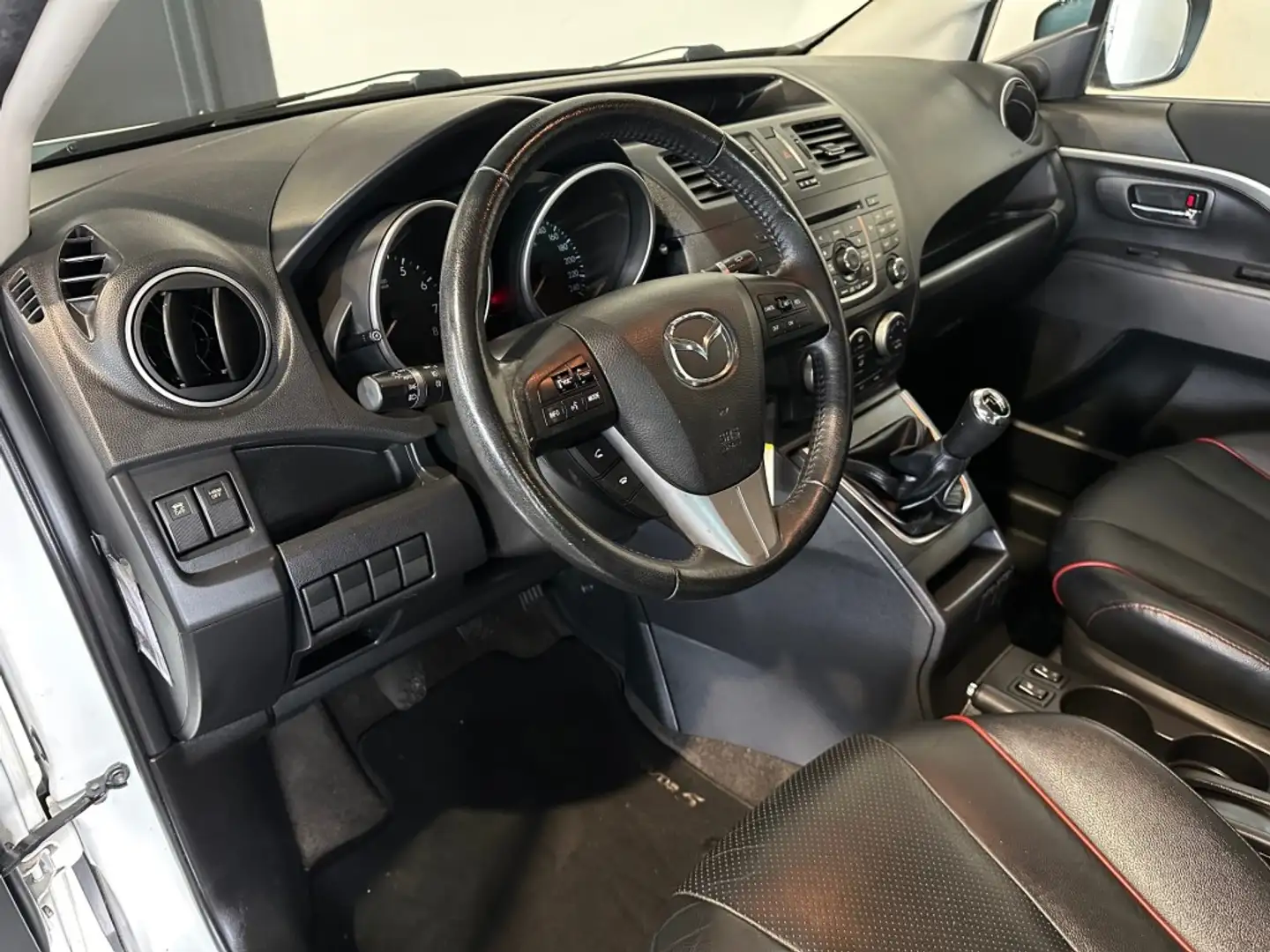 Mazda 5 2.0 EXECUTIVE 7-PERSOONS LEDER PDC CRUISE STOELV N Blanco - 2