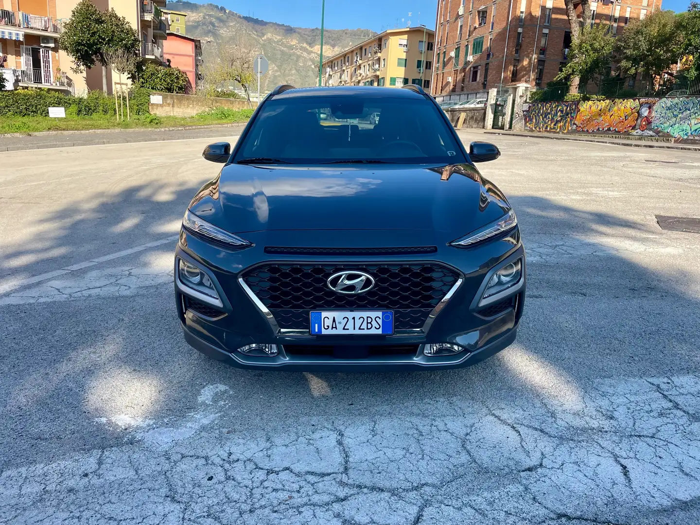 Hyundai KONA Kona I 2017 1.6 hev Xprime Techno Pack 2wd dct Grigio - 1