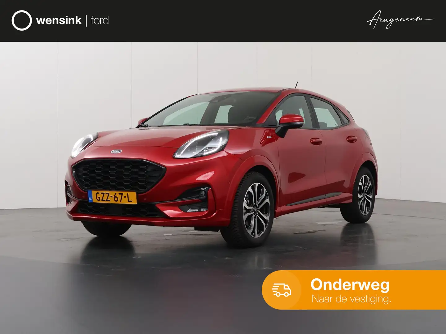 Ford Puma 1.0 EcoBoost Hybrid ST-Line | Navigatie | Winterpa Rood - 1