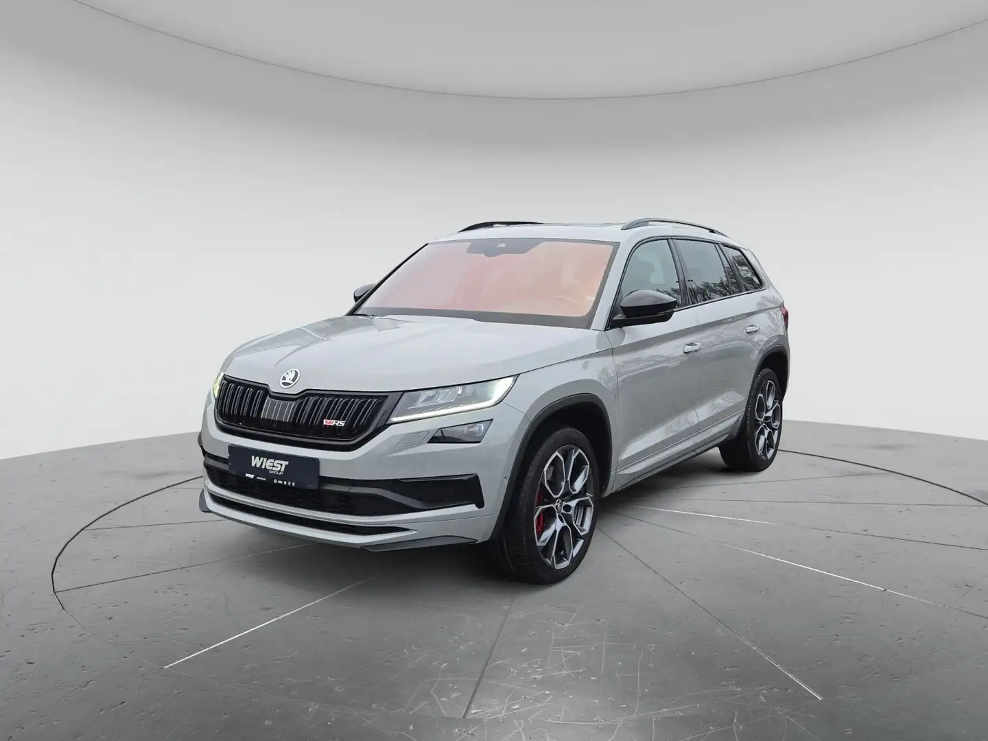 Skoda Kodiaq RS 2.0 TDI DSG 4x4, STHZG/AHK/PANO/20"/CA Grau - 2