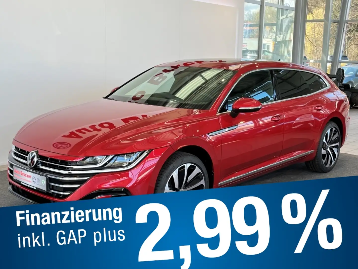 Volkswagen Arteon Shooting Brake R-Line 2.0 TDI 7-G-DSG LED-Scheinwe Piros - 1