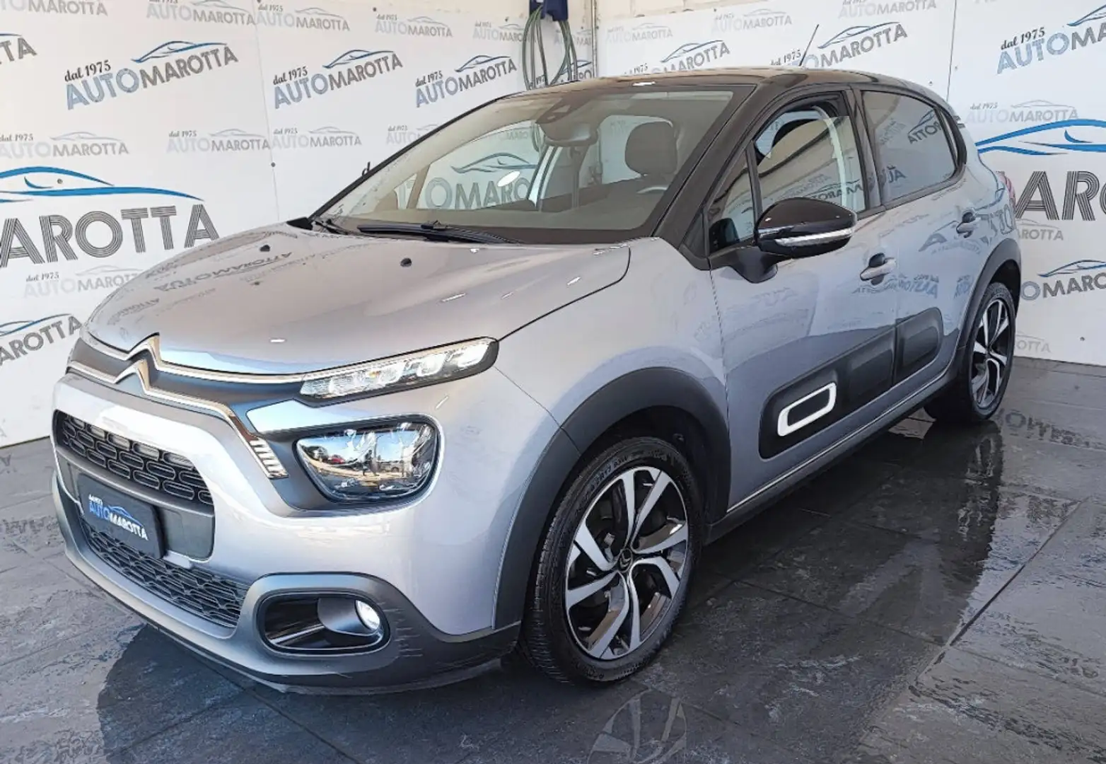 Citroen C3 1.2 puretech Shine Pack s&s 110cv my20 IPER FULL! Grigio - 1