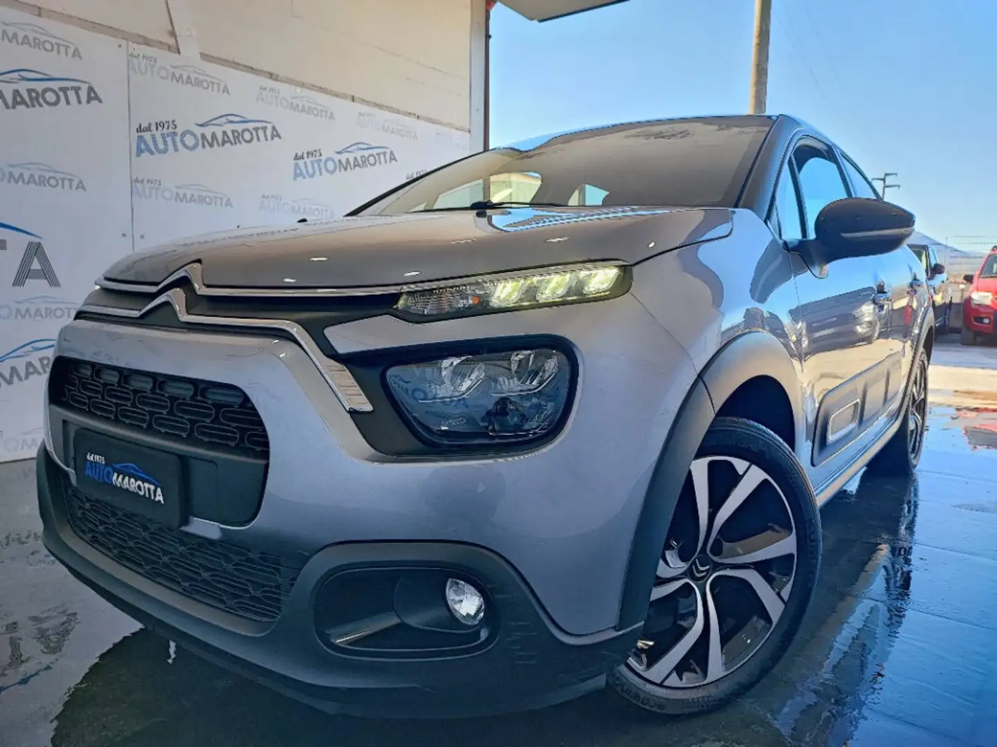 Citroen C3 1.2 puretech Shine Pack s&s 110cv my20 IPER FULL! Grigio - 2
