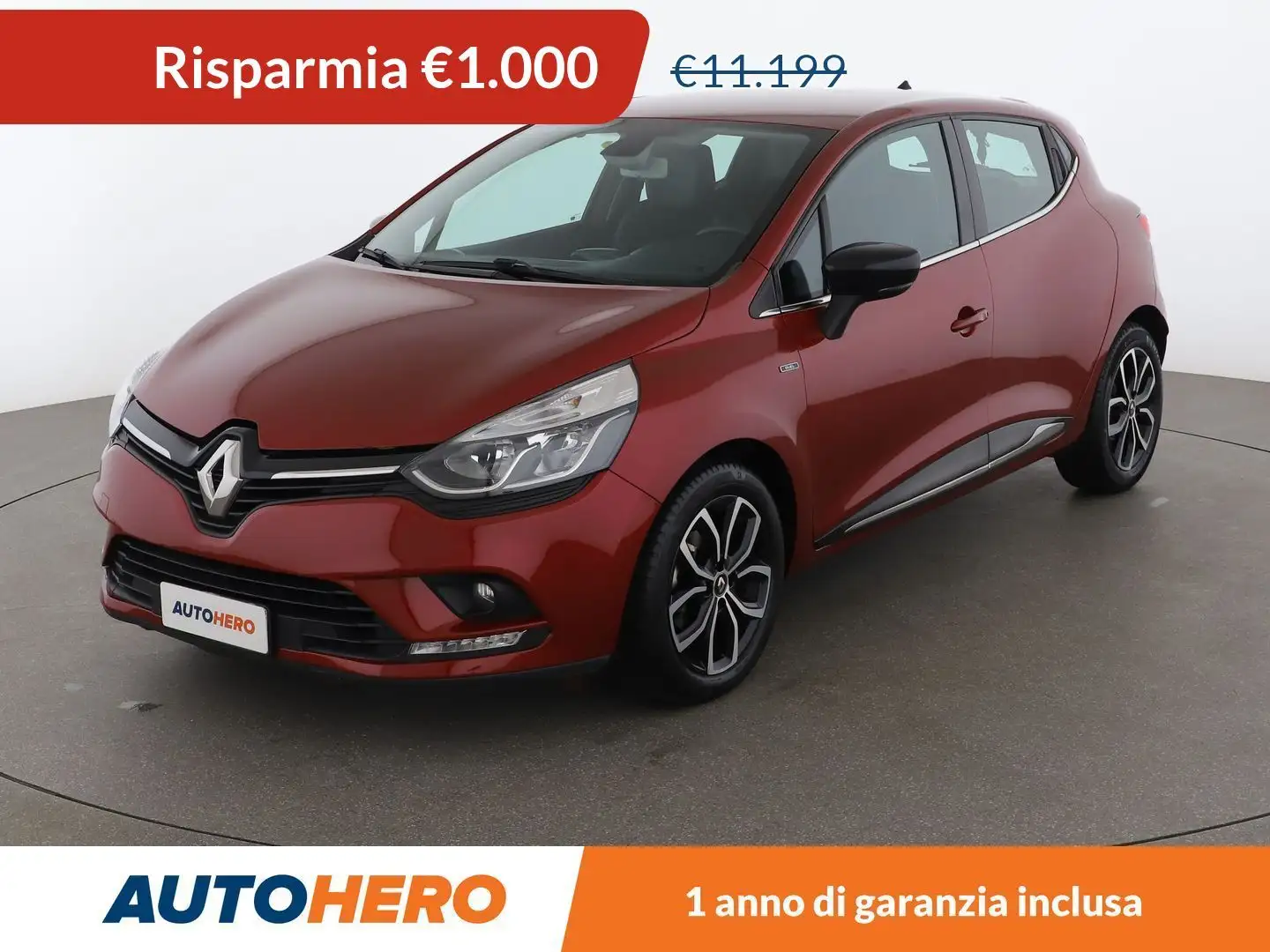 Renault Clio 1.5 dCi Energy Duel 90 CV Rosso - 1