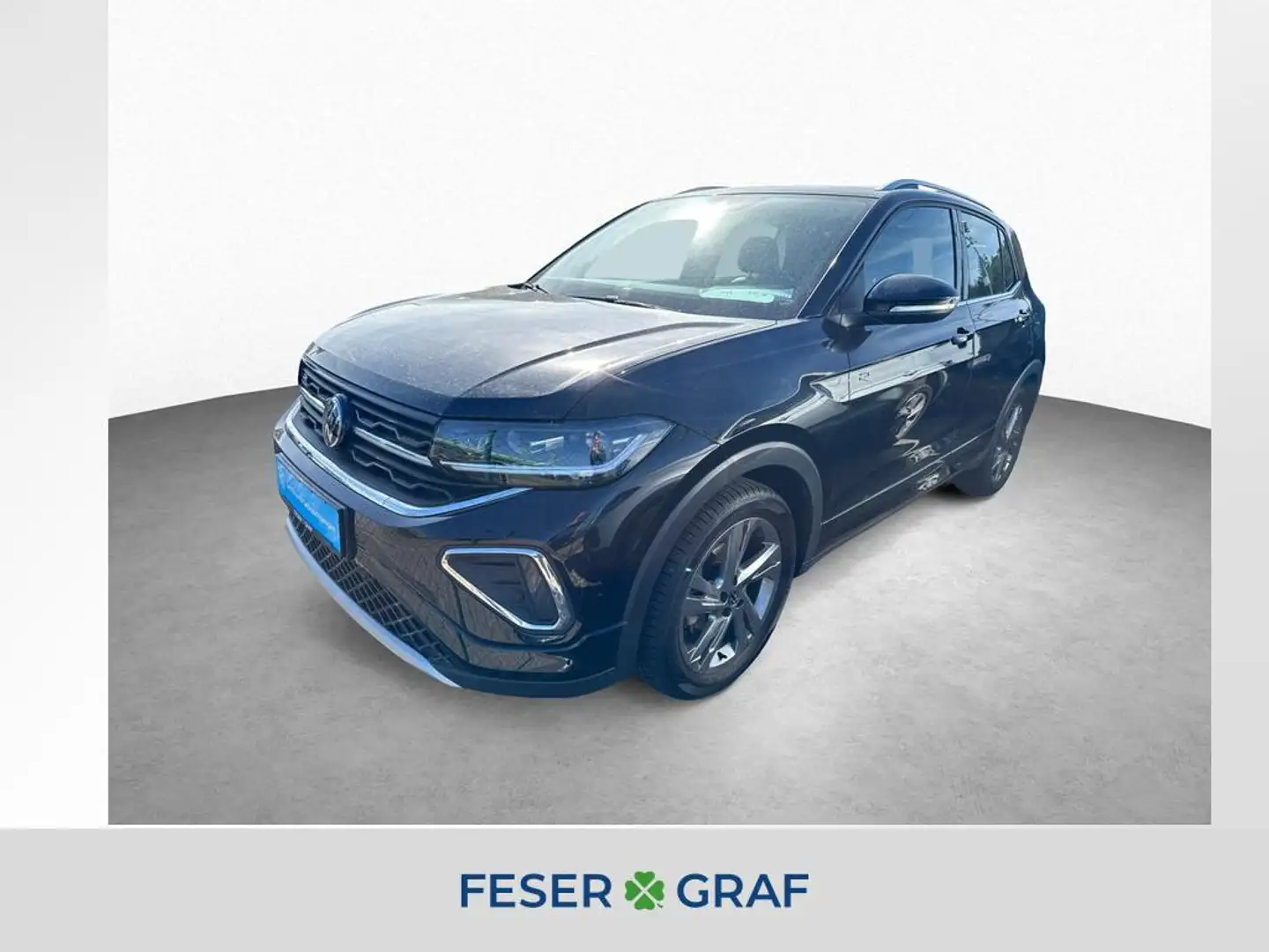 Volkswagen T-Cross R-Line 1.0 TSI DSG KAM NAVI APP LED GJR Schwarz - 1