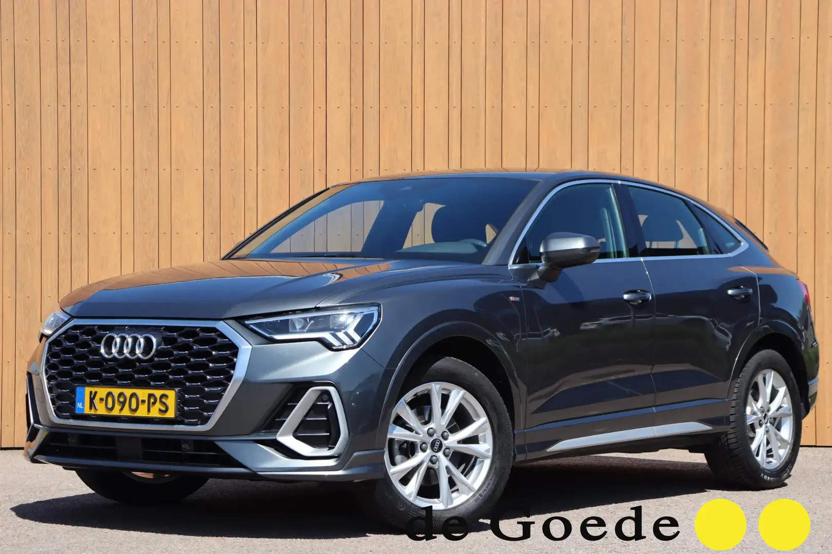 Audi Q3 Sportback 35 TFSI S-Line Edition org.NL leer el.kl Gris - 1
