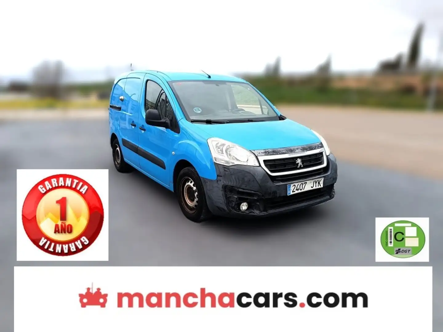 Peugeot Partner Furgón 1.6BlueHDI ConfortPack L1 75 Azul - 2