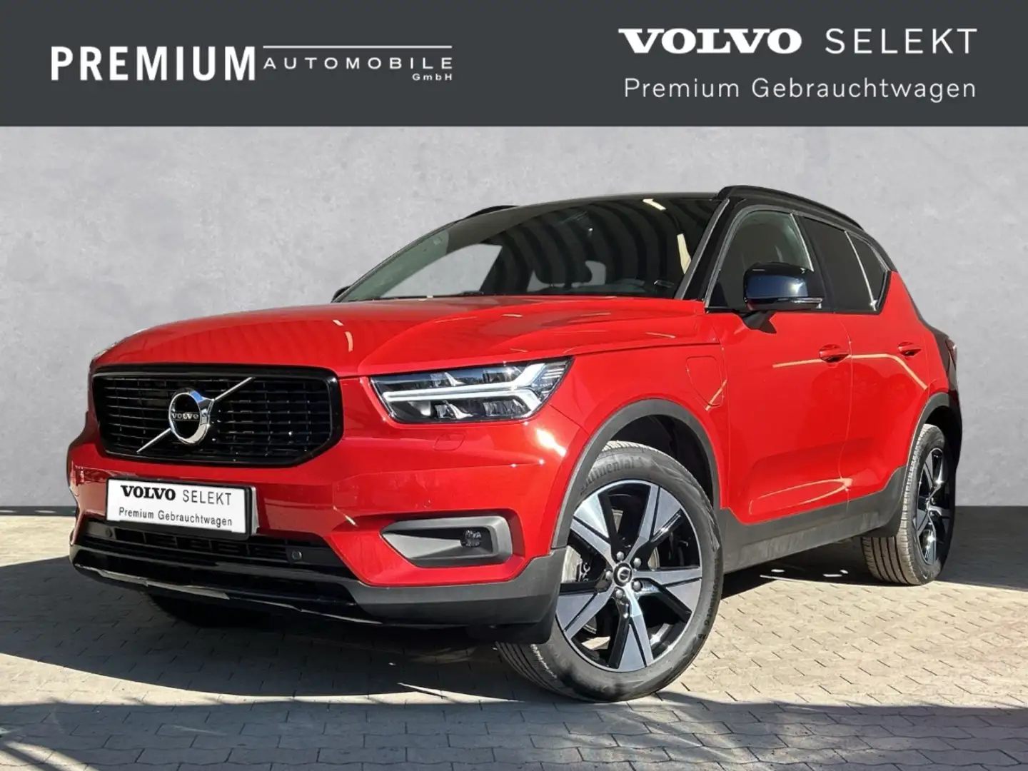 Volvo XC40 R-Design Recharge T5 AHK/Kamera/Sitzhzg, Rot - 1