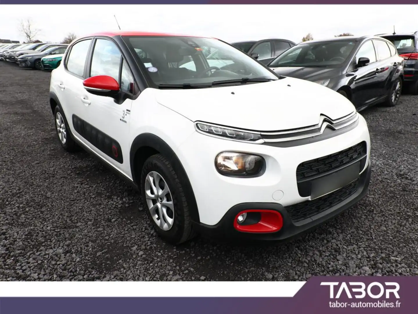 Citroen C3 1.2 PureTech 110 Feel radars Blanc - 2