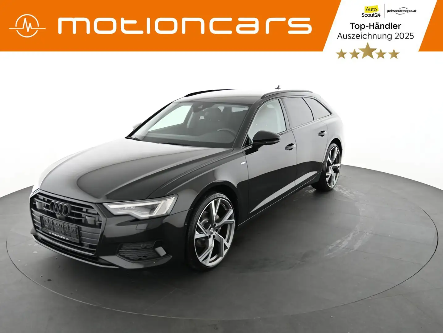 Audi A6 2.0 40 TDI 204HK STRONIC SPT PRES AVANT Aut. Schwarz - 1