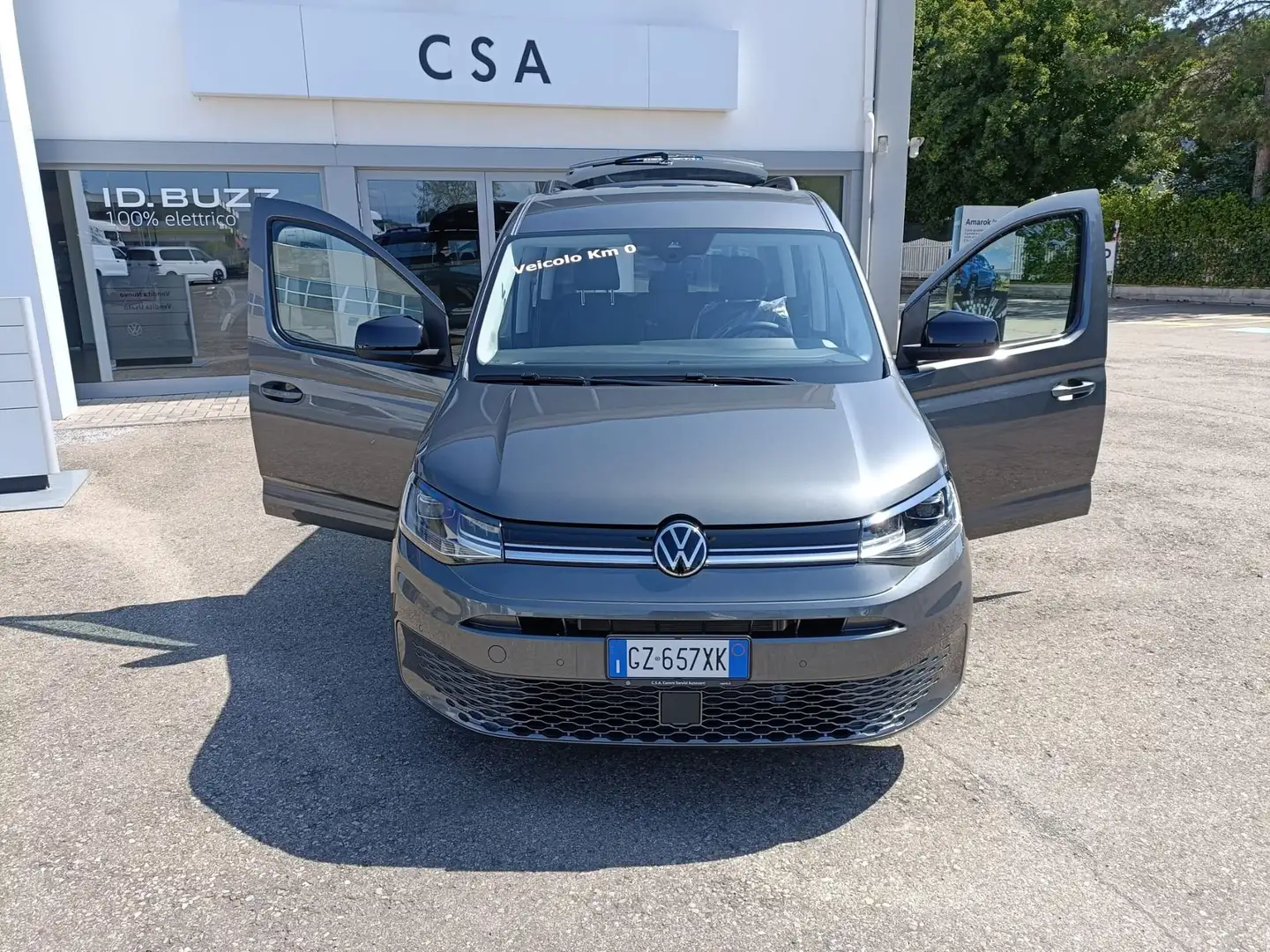 Volkswagen Caddy Caddy 2.0 TDI 122 CV DSG Life Grigio - 1