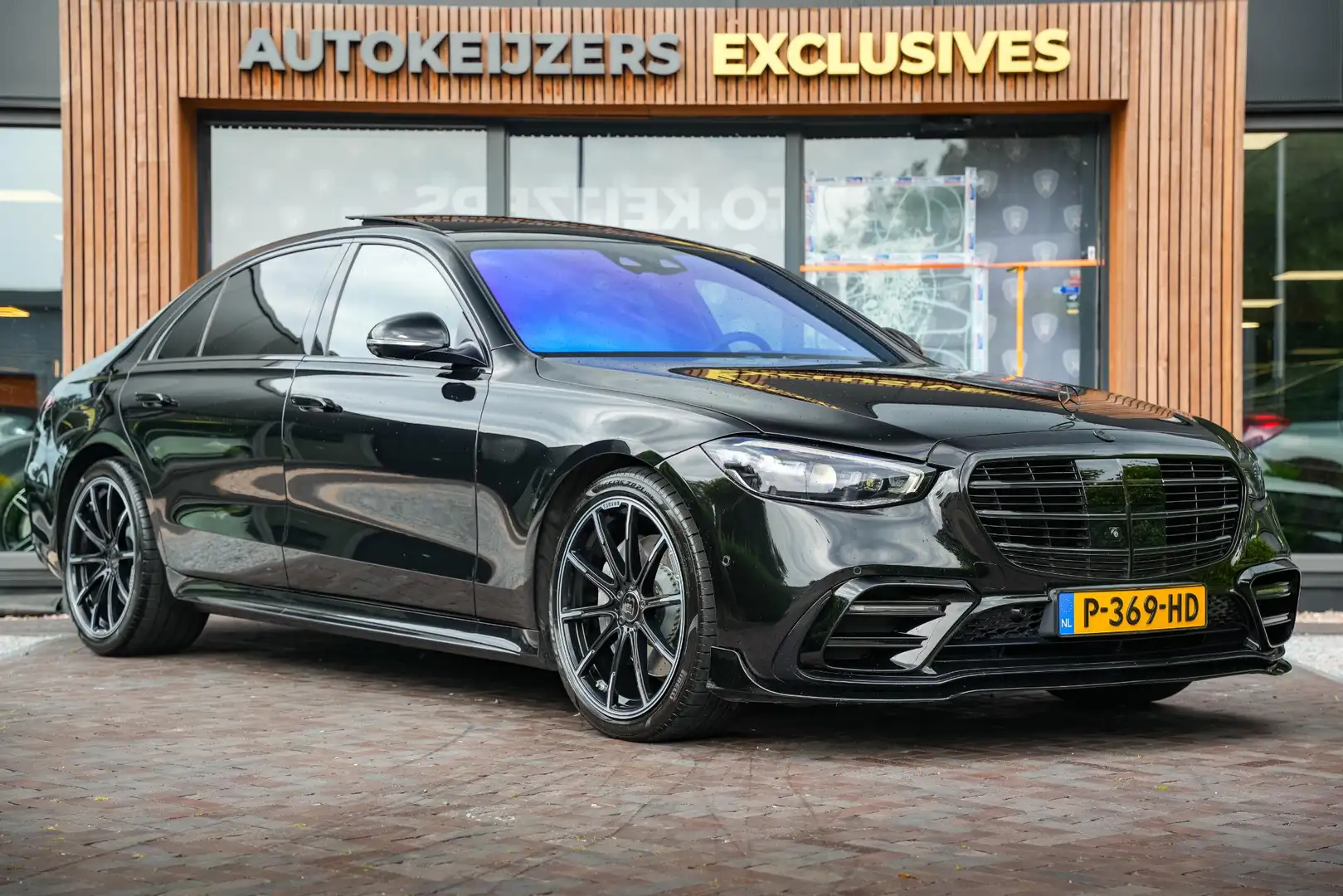 Mercedes-Benz S 500 4MATIC Lang AMG Line Brabus 3D Burmester Lang Чёрный - 1