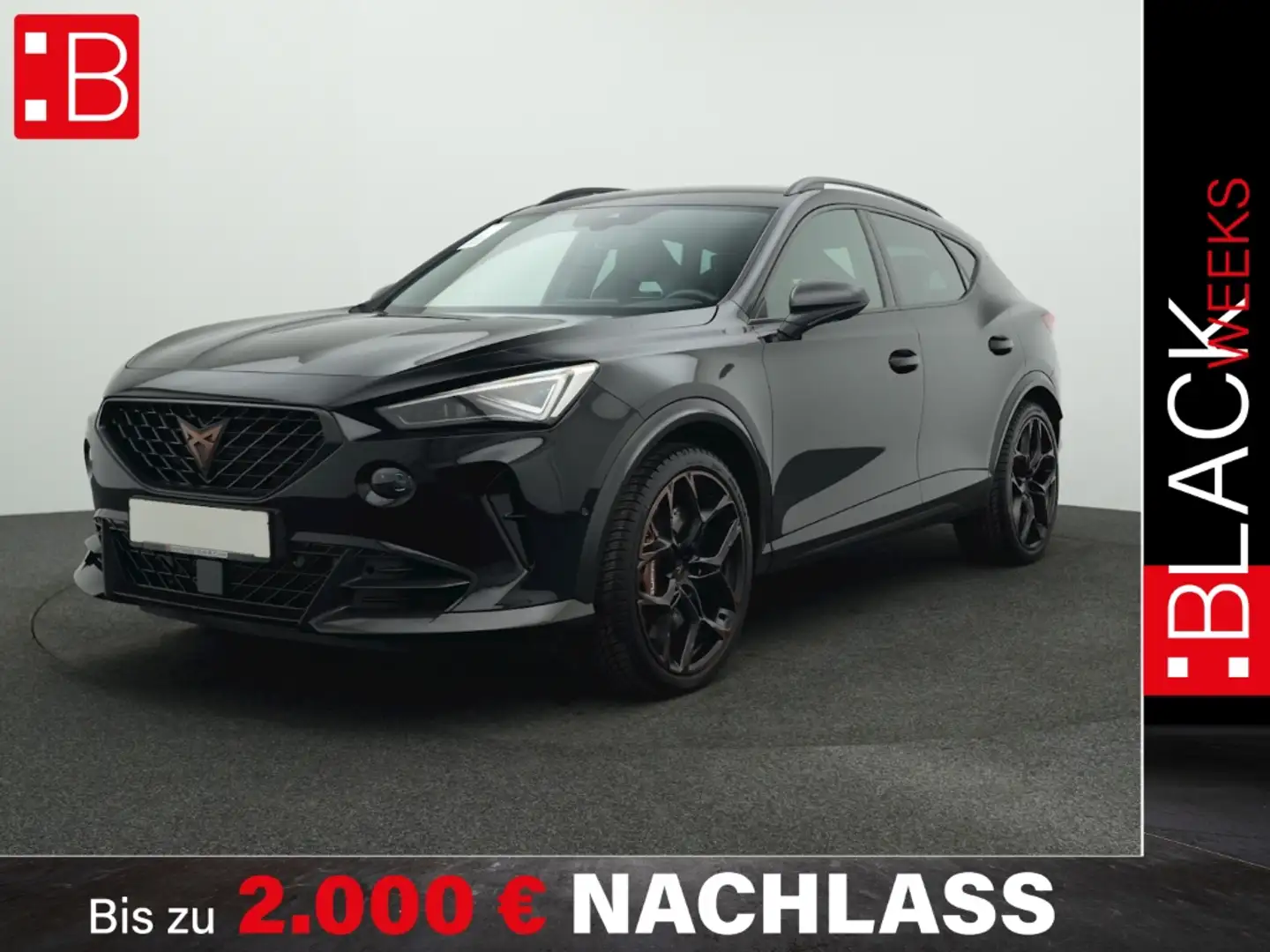 CUPRA Formentor 2.5 TSI DSG 4Dr. VZ5 MATRIX DCC NAVI 20 Schwarz - 1