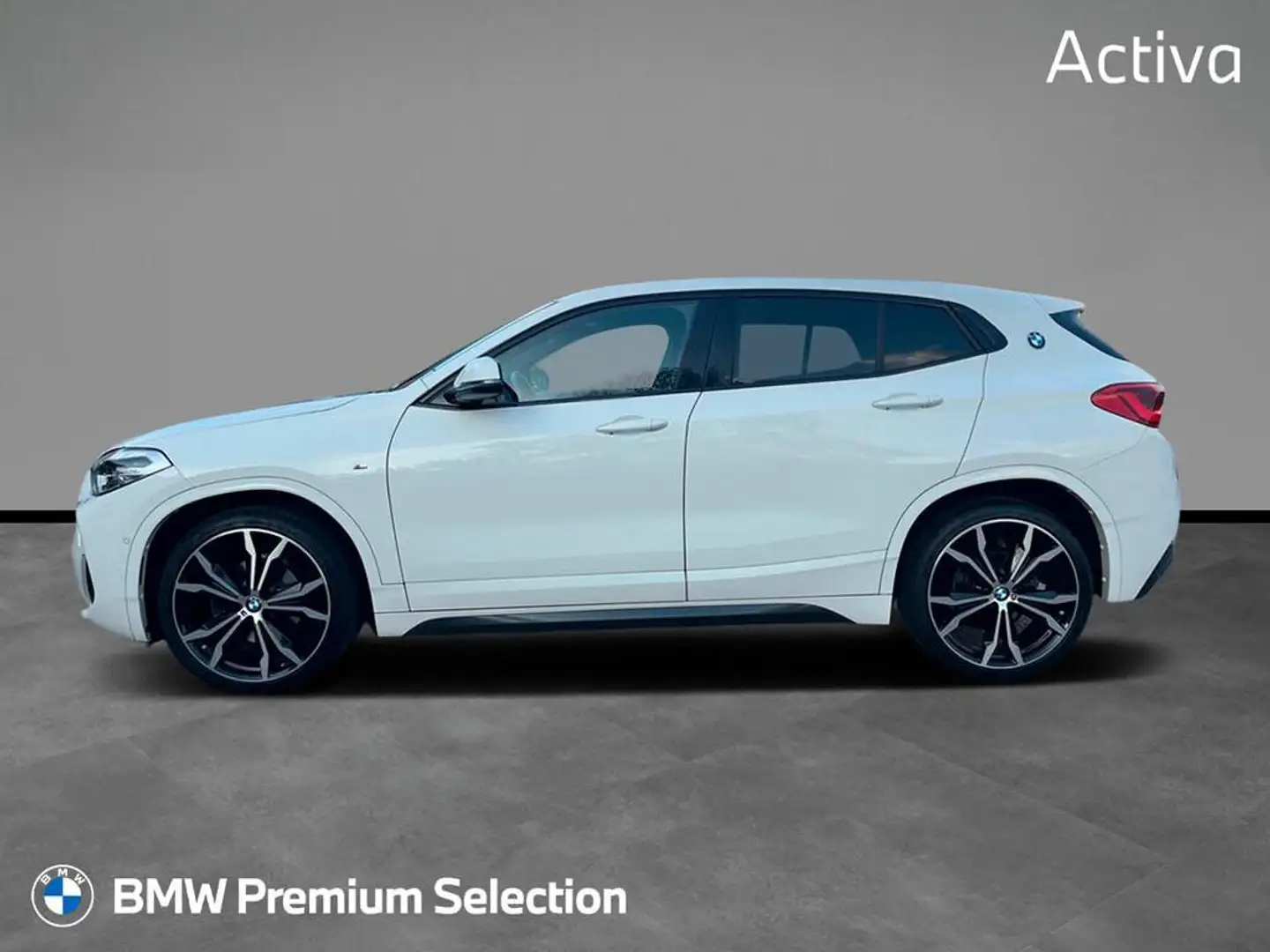 BMW X2 xdrive18d Msport auto Blanc - 2