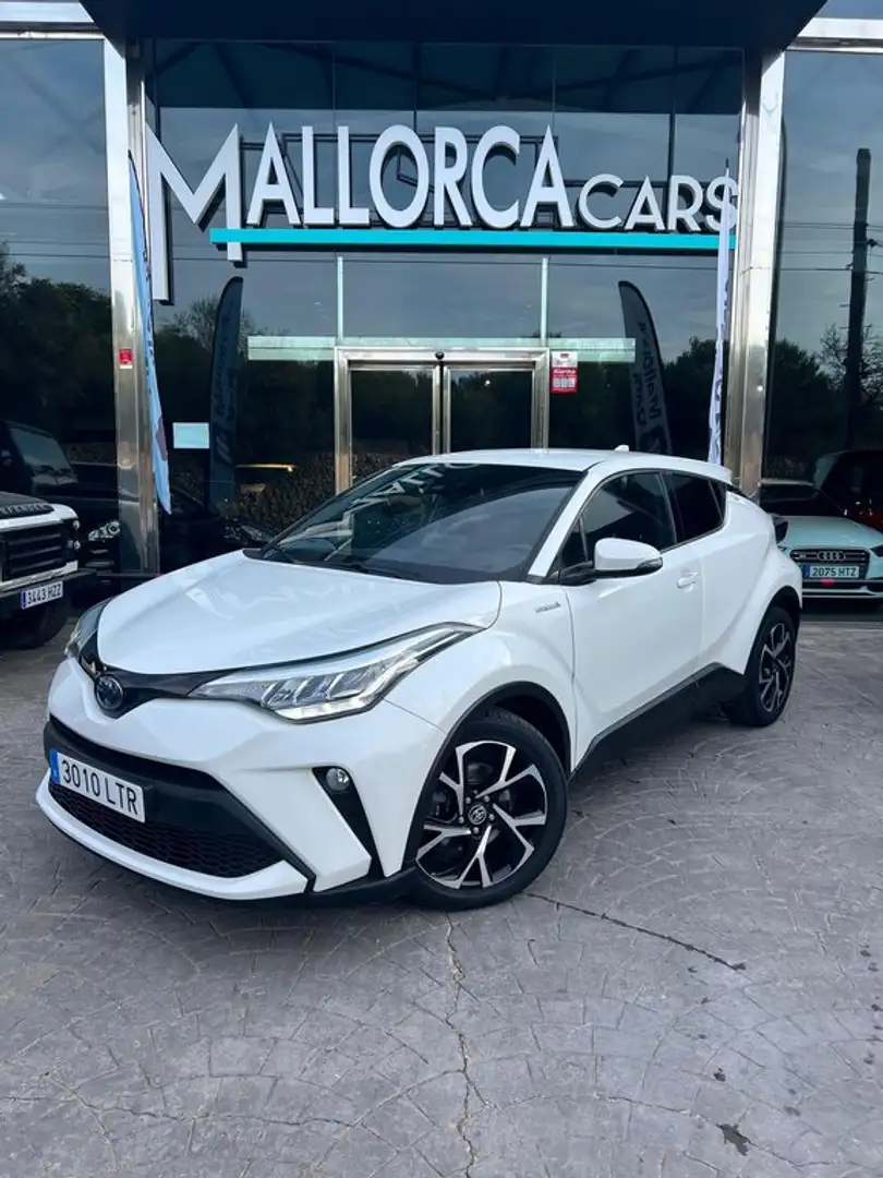 Toyota C-HR Hybrid Blanc - 1