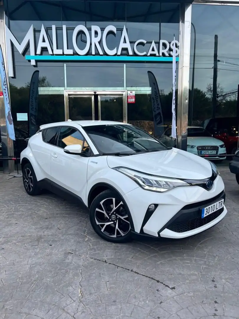 Toyota C-HR Hybrid Blanc - 2