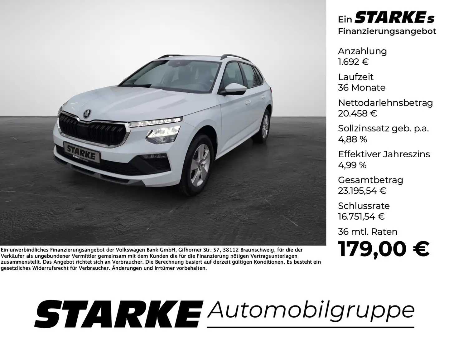 Skoda Kamiq 1.0 TSI DSG Selection Blanc - 1