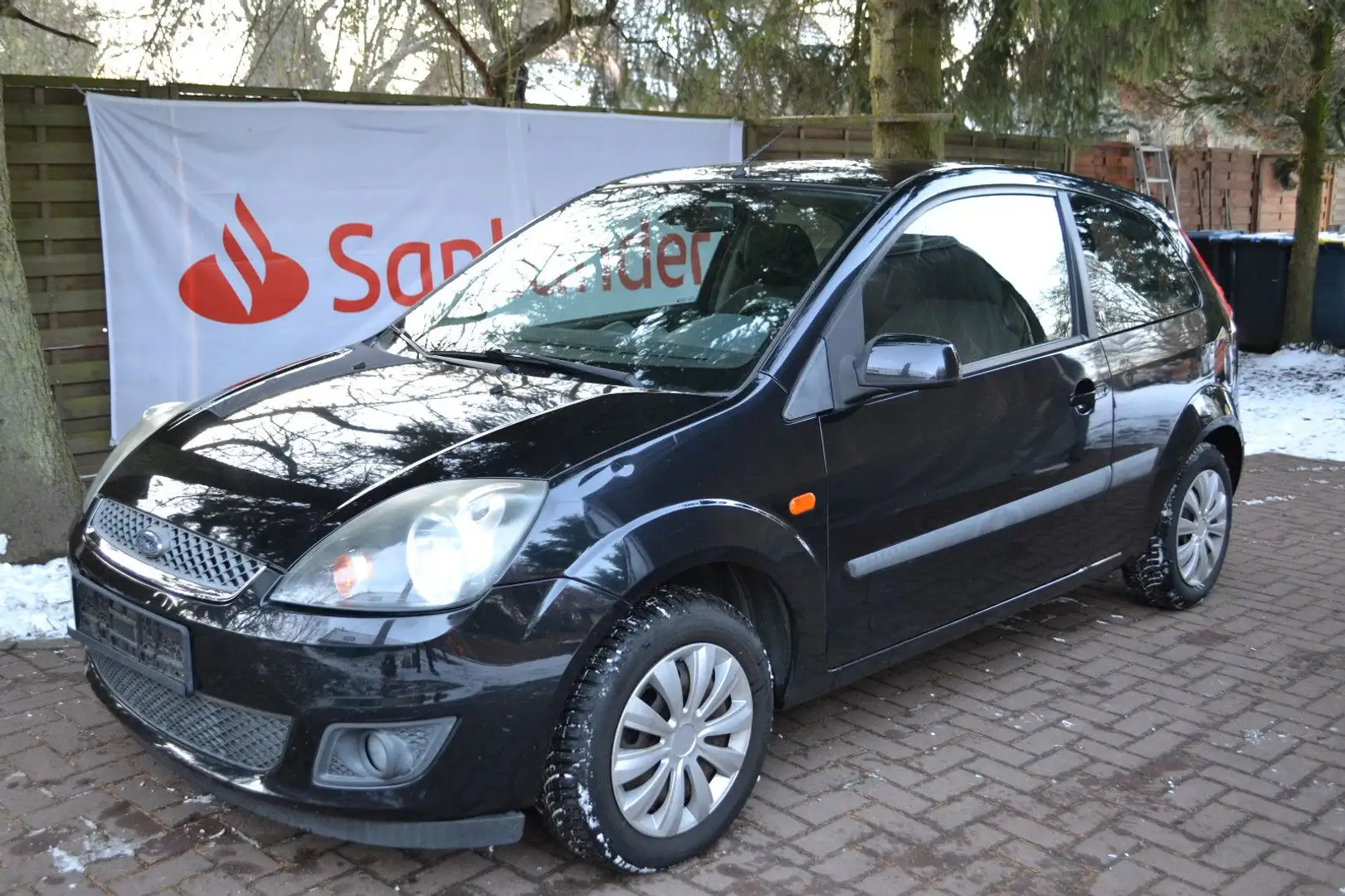 Ford Fiesta Ghia, Klima, BC, gepfl. Zust.! Schwarz - 2