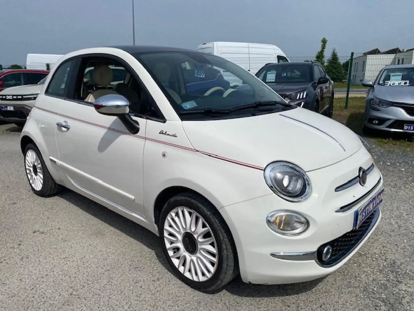 Fiat 500 1.0i BSG - 70 S\u0026S Dolcevita + Cuir + Régulate Blanc - 2