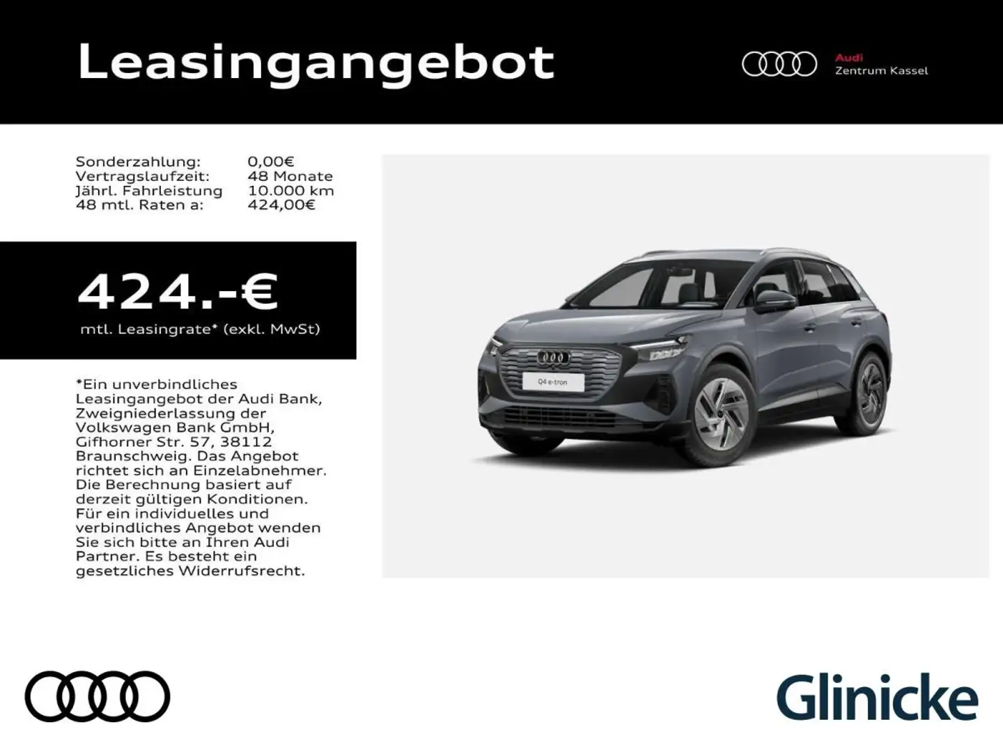 Audi Q4 e-tron Q4 45 e-tron NEUBESTELLUNG Grau - 1