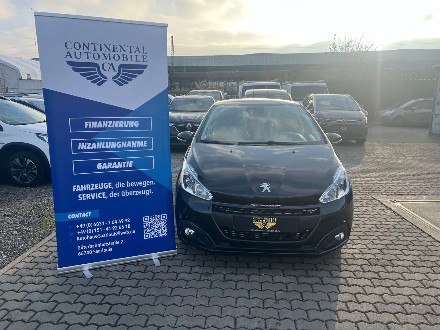 Peugeot 208 Allure GT-LINE Schwarz - 1