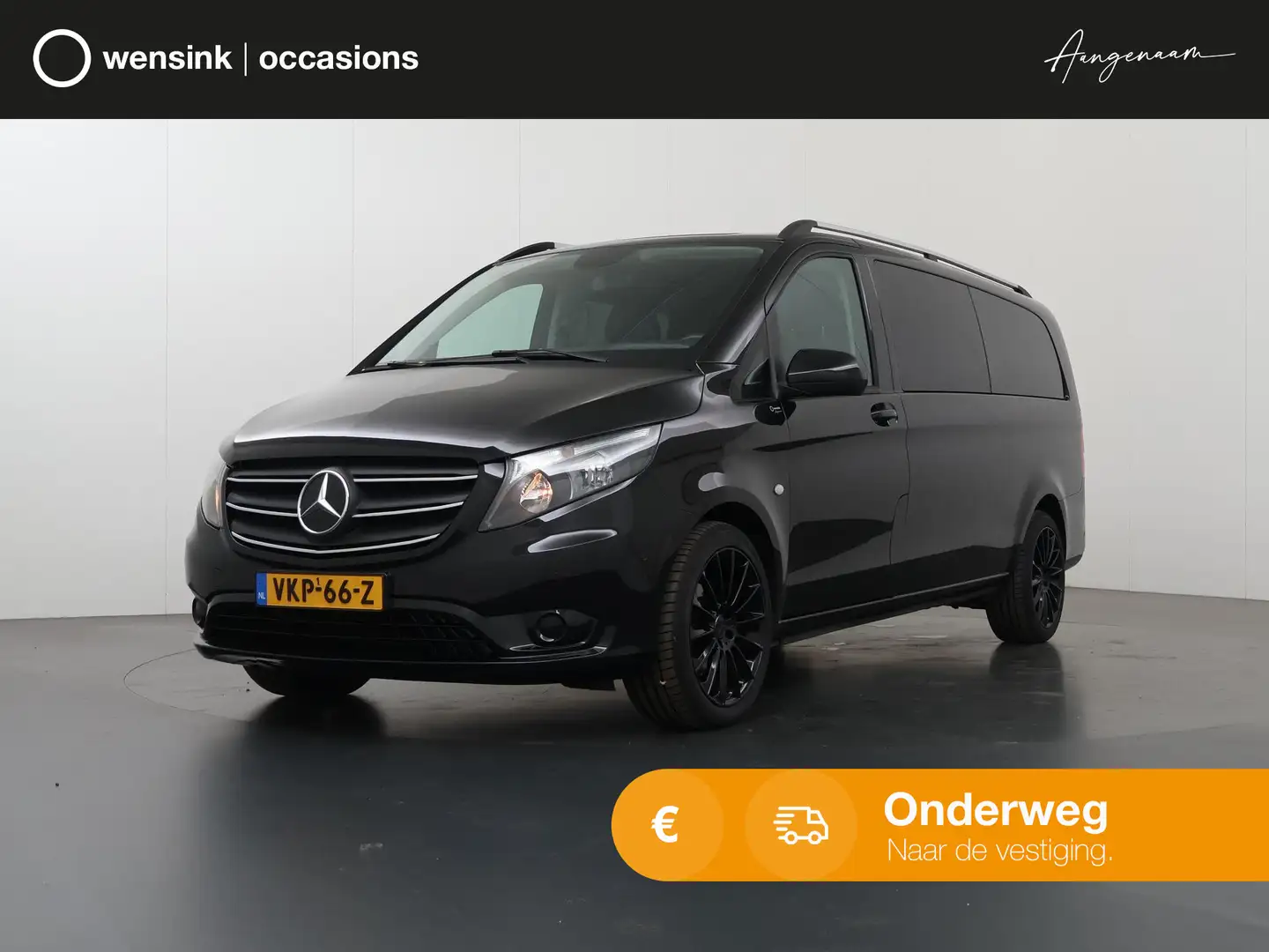 Mercedes-Benz Vito 119 CDI | 190 PK | Aut. | XL L3 | DUBBEL CABINE | Negro - 1