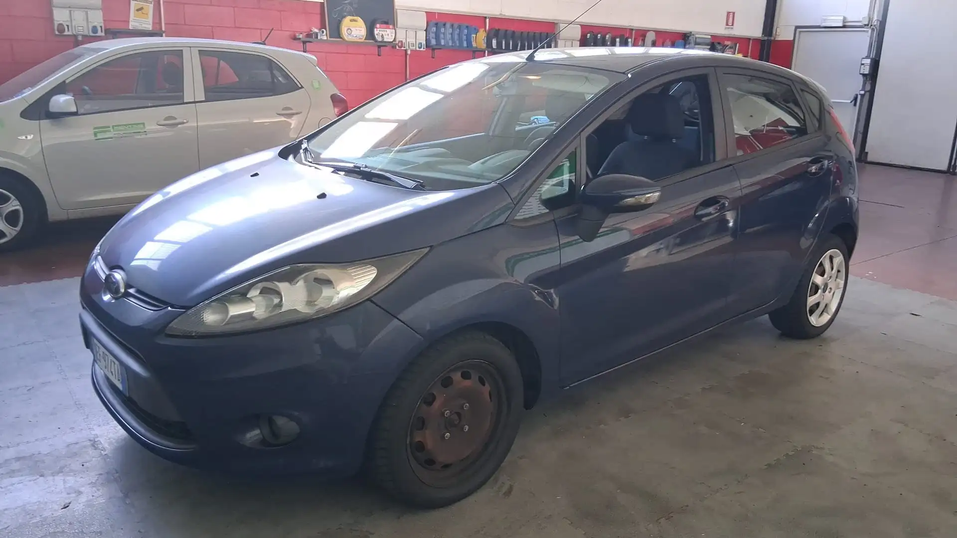 Ford Fiesta Fiesta VI 2008 5p 1.4 16v + c/esp auto E5 Blu/Azzurro - 1