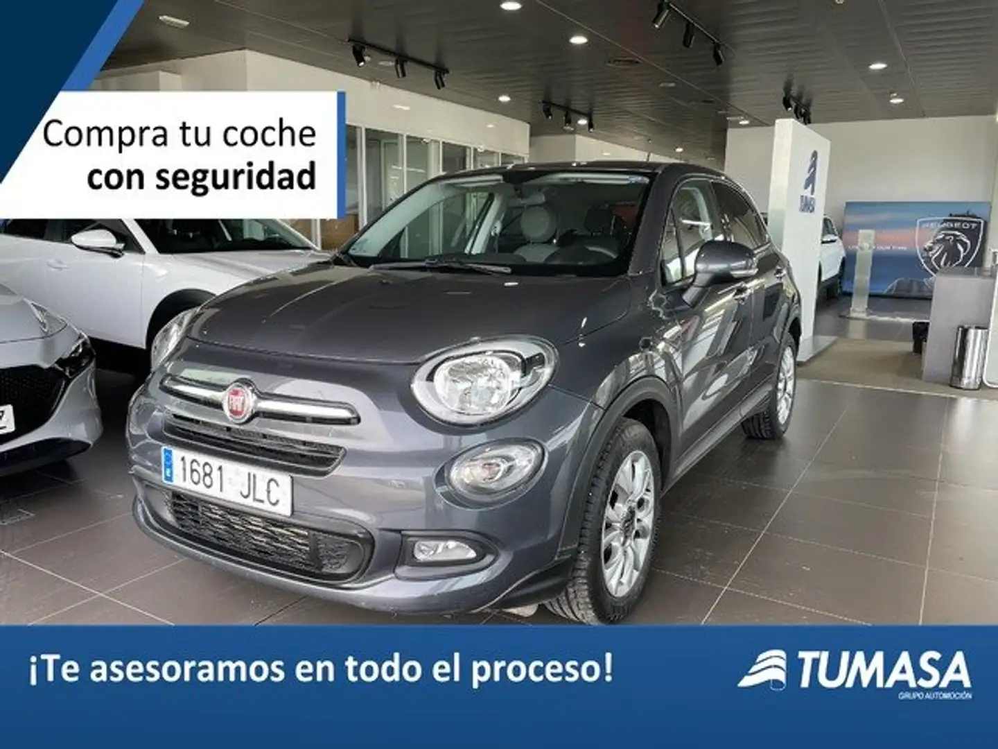 Fiat 500X 1.3Mjt Pop Star 4x2 70kW Gris - 1