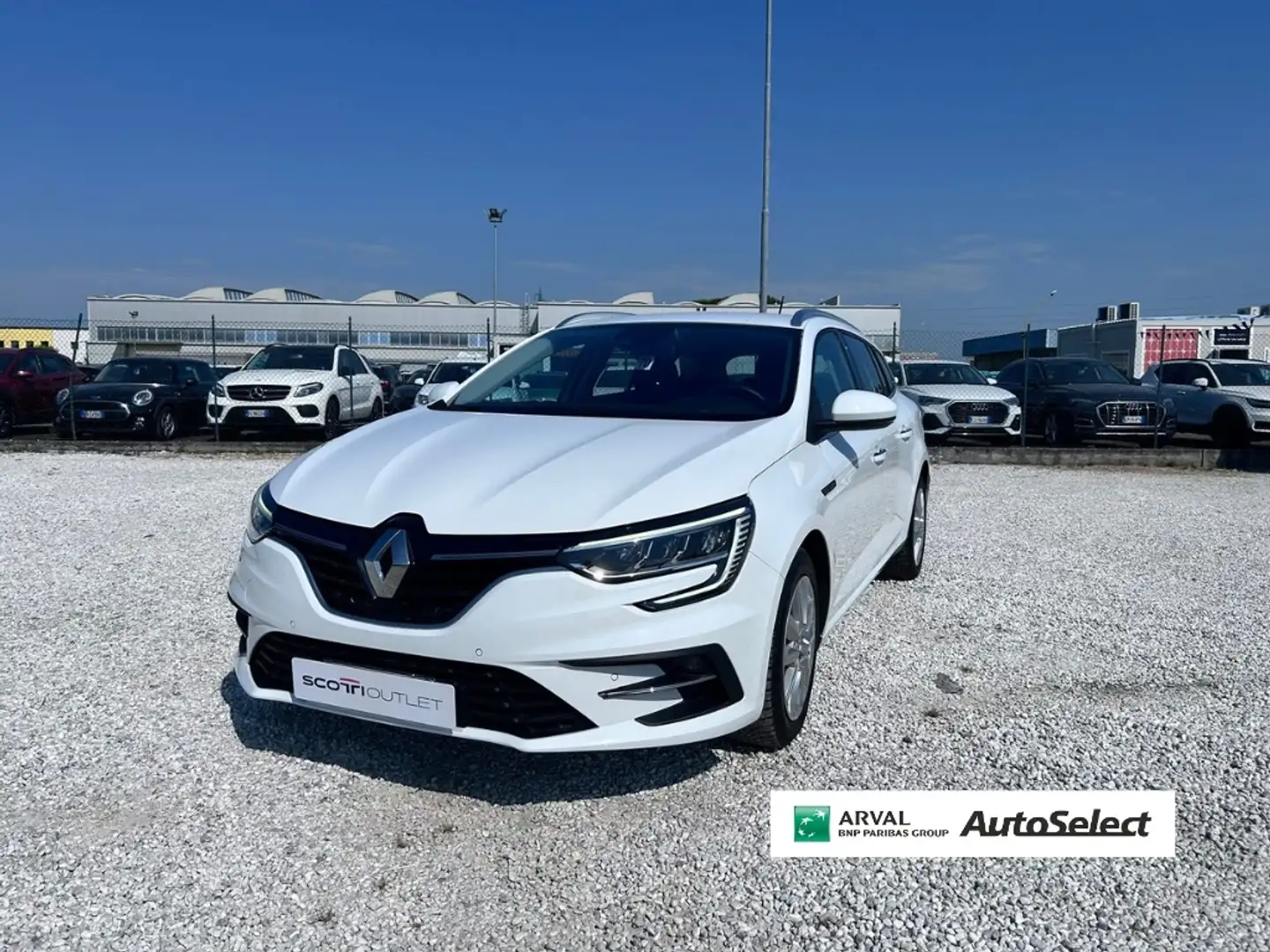Renault Megane Sporter 1.5 Blue dCi Business Blanc - 1