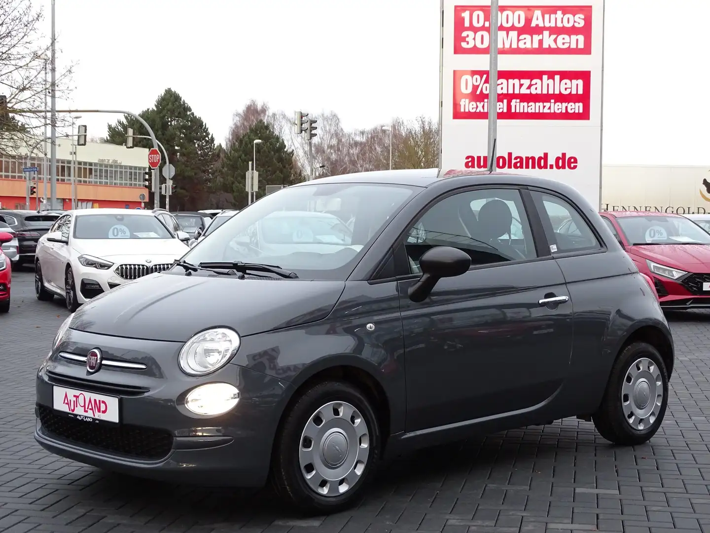 Fiat 500 1.0 M-Hybrid Cult DAB PDC Klima Bluetooth Сірий - 1
