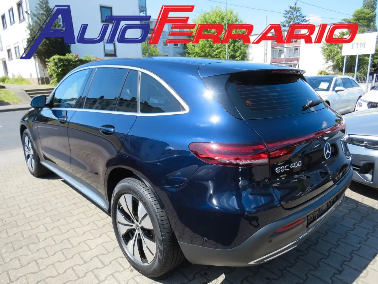 Mercedes-Benz EQC 400 ANDROID AUTO CRUISE ADATTIVO SENS PARK DOPPI Blu/Azzurro - 2