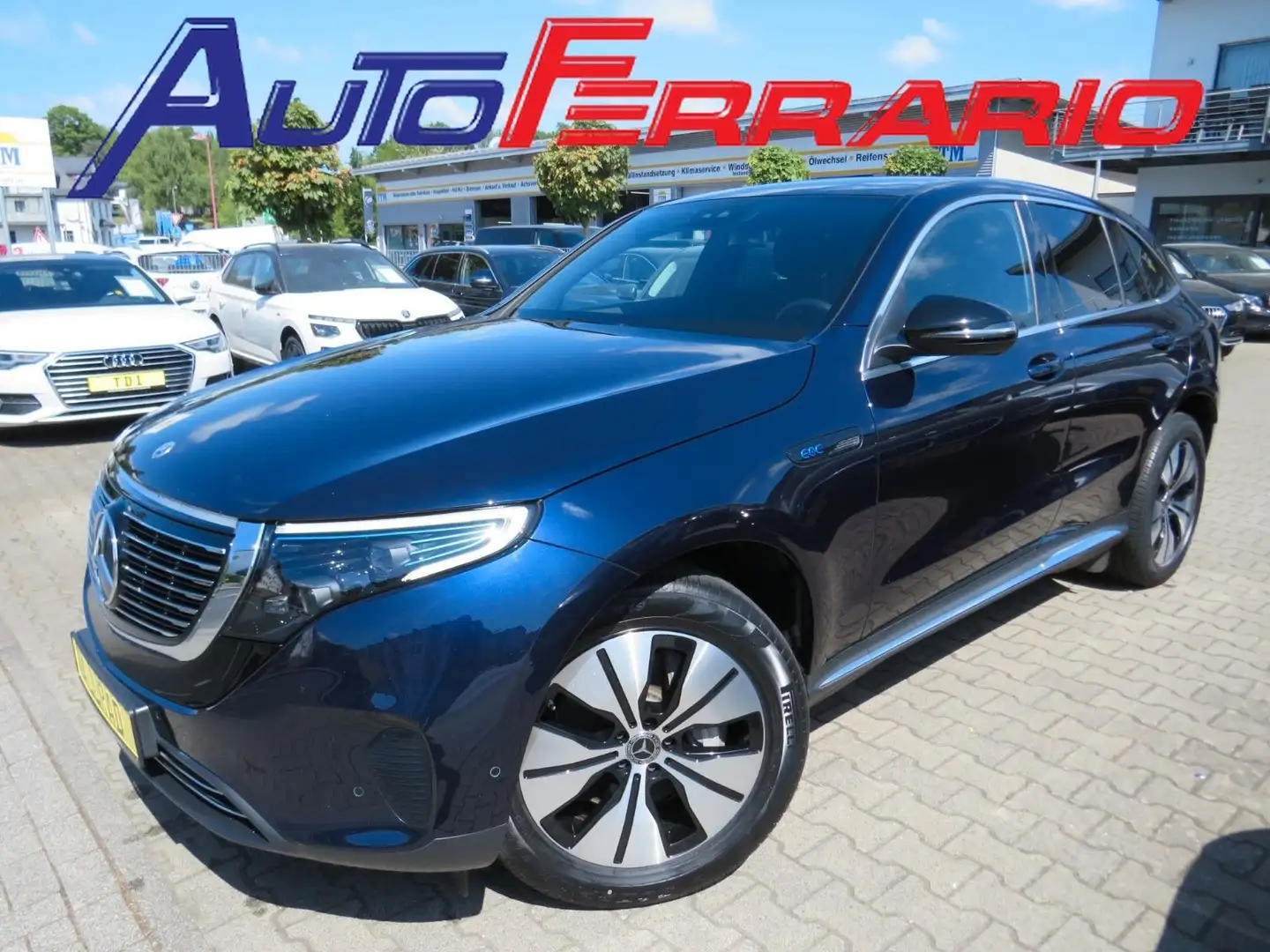 Mercedes-Benz EQC 400 ANDROID AUTO CRUISE ADATTIVO SENS PARK DOPPI Blu/Azzurro - 1
