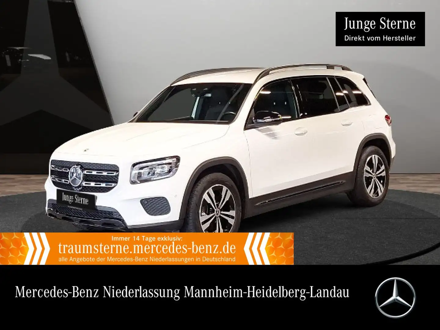 Mercedes-Benz GLB 200 PROGRESSIVE+NIGHT+LED+KAMERA+7G Weiß - 1
