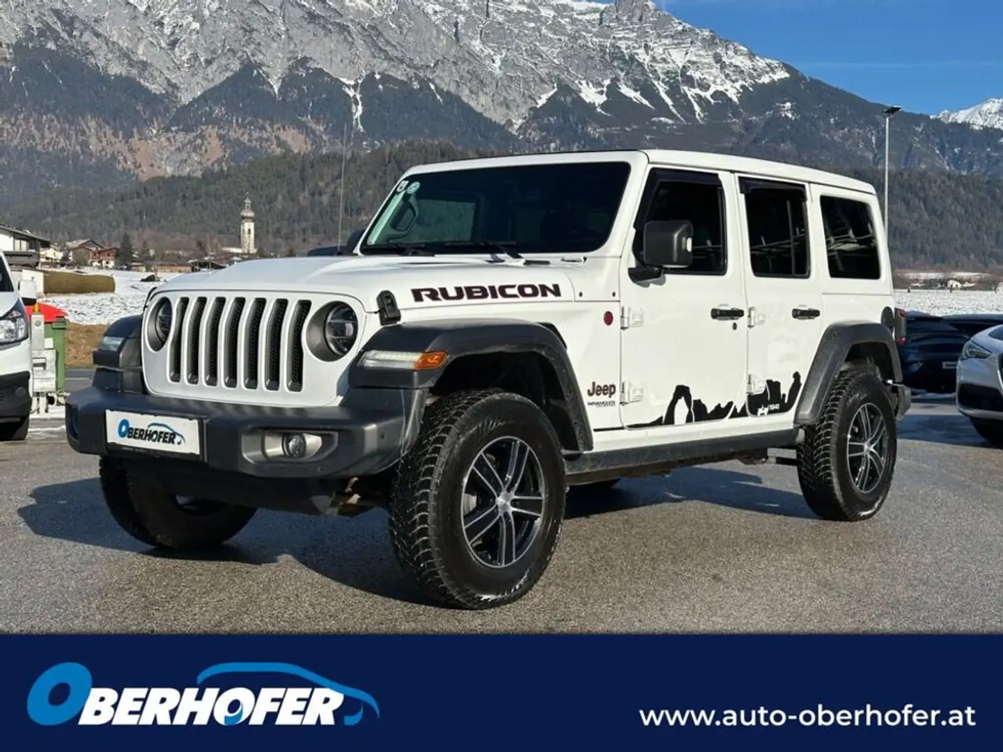 Jeep Wrangler Unlimited Rubicon 2.2 CRDi Aut. Weiß - 1