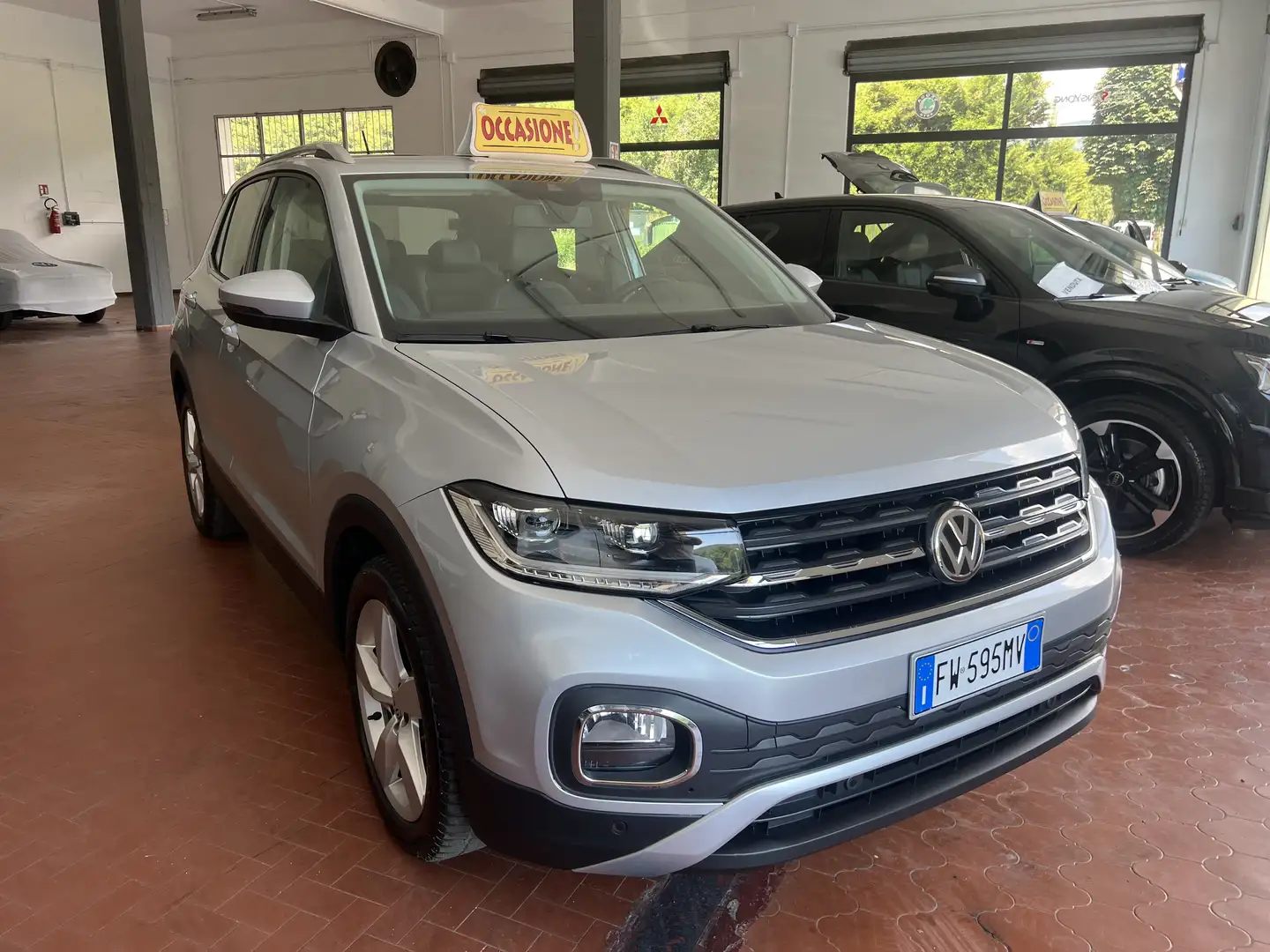 Volkswagen T-Cross T-Cross 2019 1.0 tsi Advanced 115cv(BELLISSIMA!!) Argento - 1