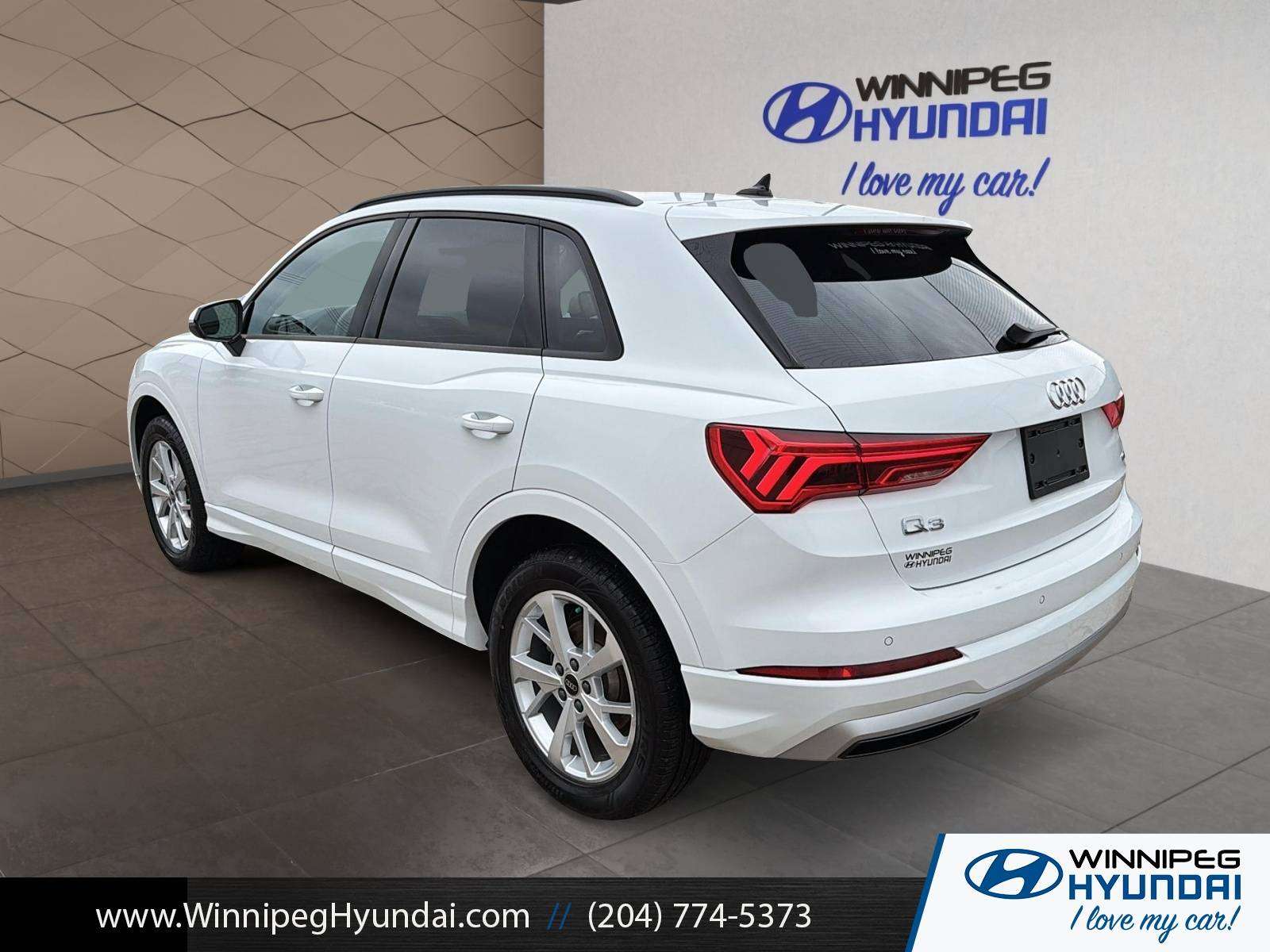 used 2025 Audi Q3 car, priced at $36,500