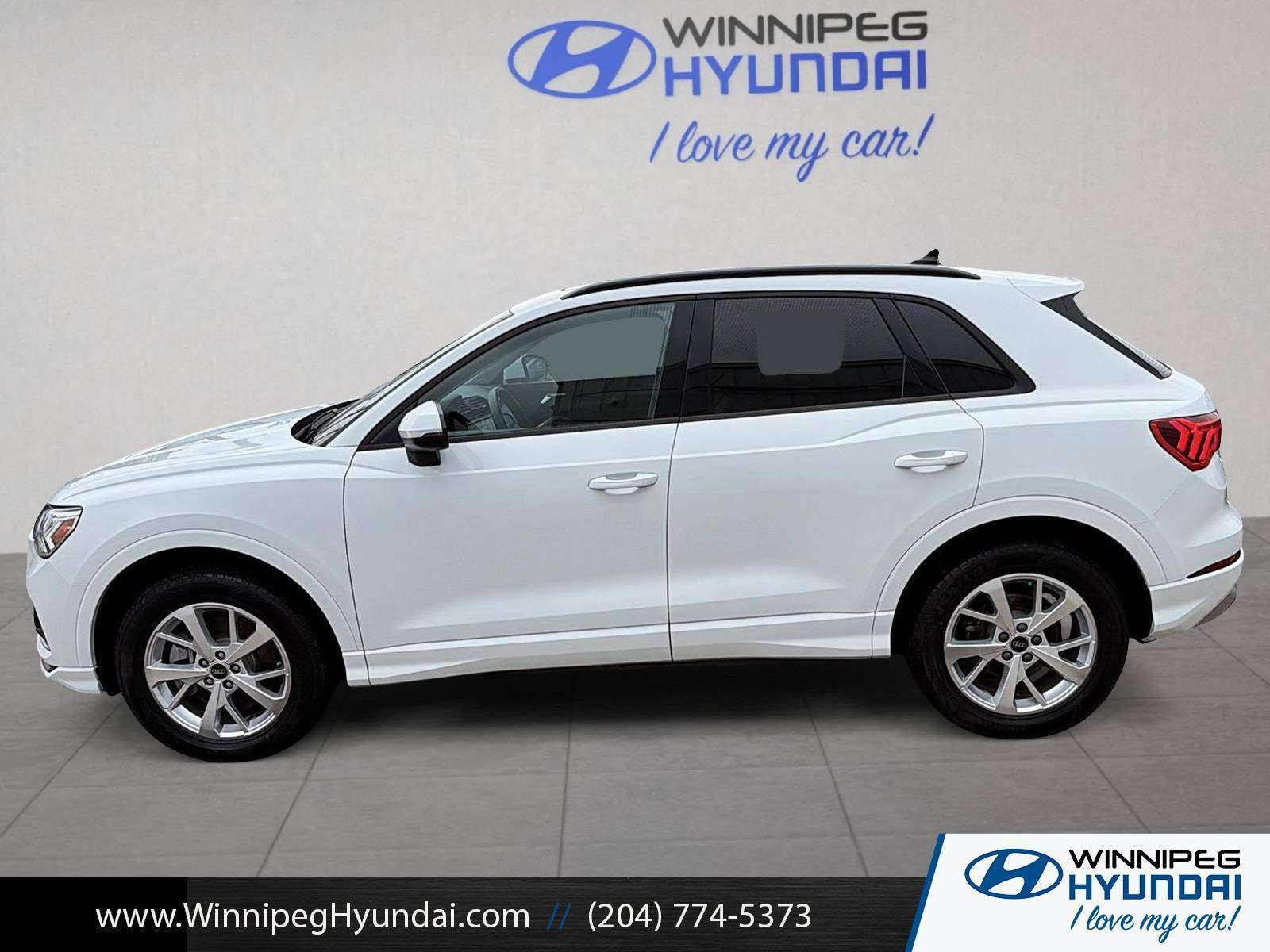 used 2025 Audi Q3 car, priced at $36,500
