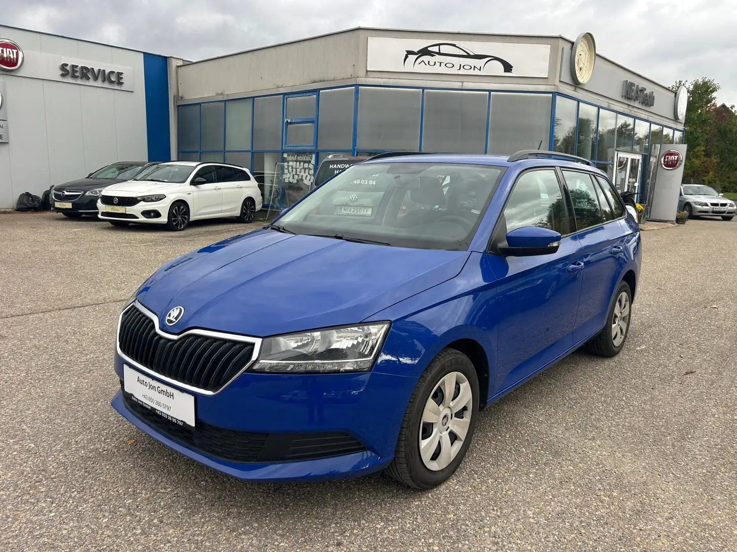 Skoda Fabia Active, guter Zustand, Klima, Tempomat,... Blau - 1