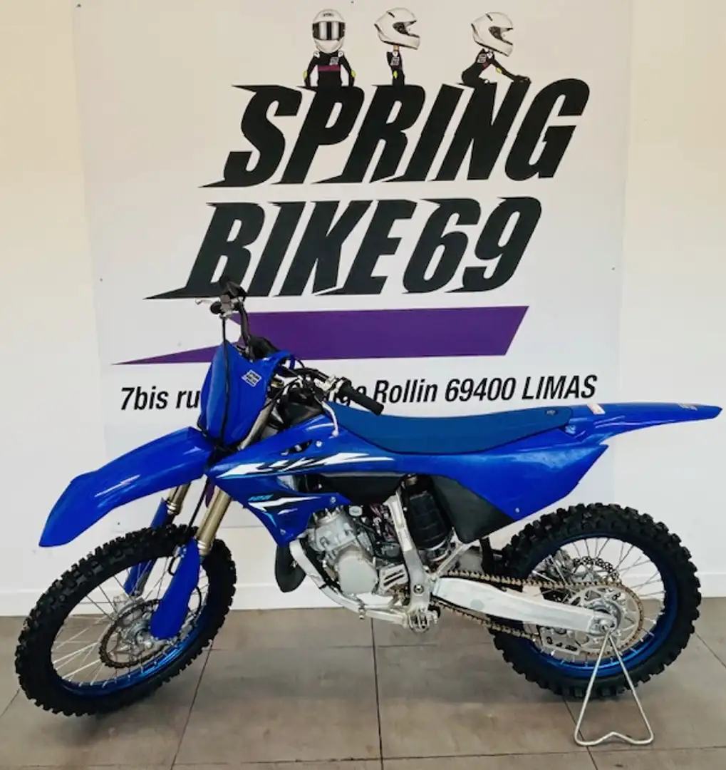 Yamaha YZ 125 Azul - 1