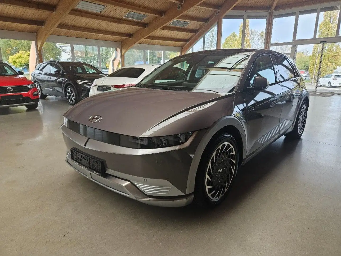 Hyundai IONIQ 5 Techniq 73KWh Pixel-LED, Wärmep.+Panor. Grau - 1