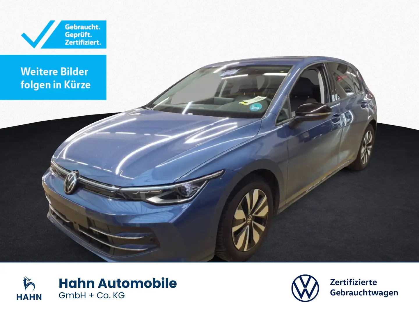 Volkswagen Golf VIII 1.5eTSI DSG Goal AHK Cam Matrix Navi Blau - 1