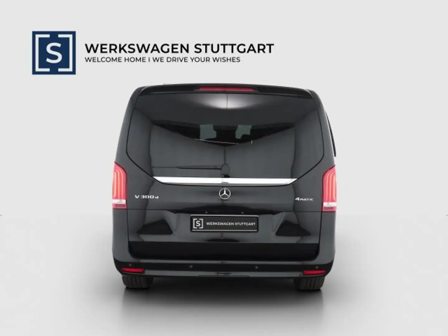 Mercedes-Benz V 300 V 300 d Avantgarde 4MATIC lang AMG Line Schwarz - 2