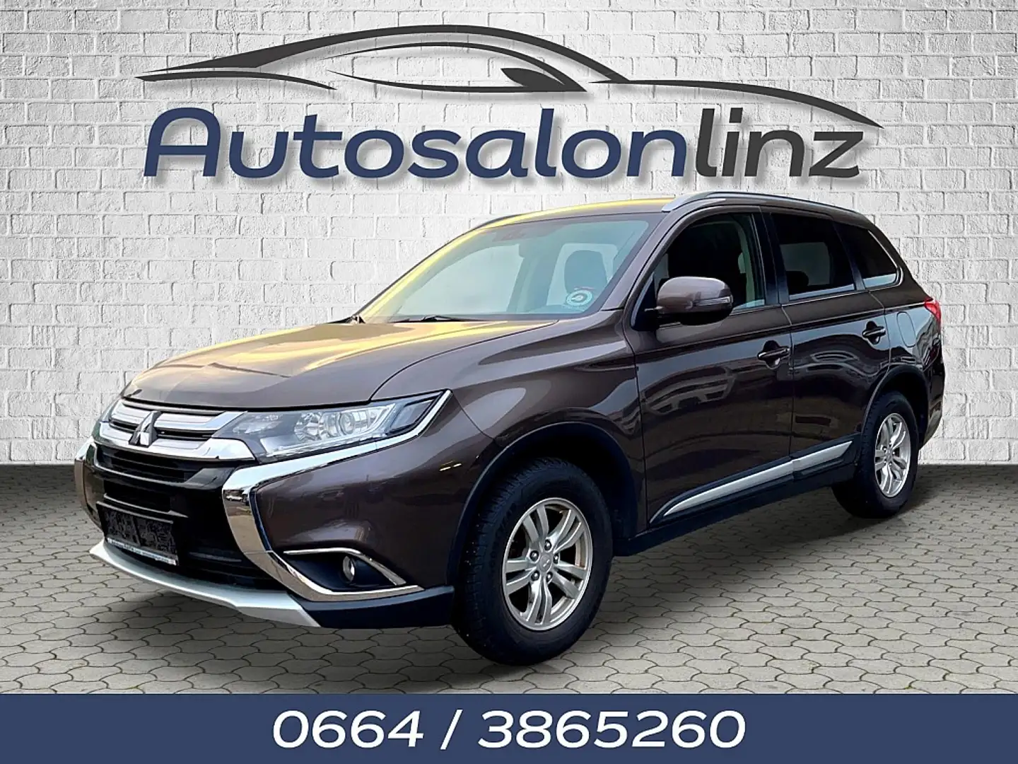Mitsubishi Outlander 2,2 DI-D AS&G Intense Braun - 1